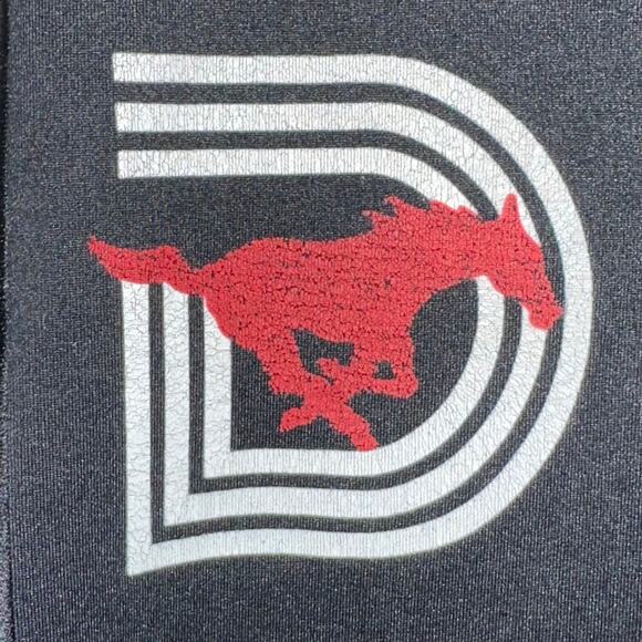 Nike Pro SMU Mustangs Black Fleece Lined Ankle Leggings Size Medium - Picture 4 of 11